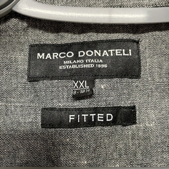 Marco Donateli Fitted Linen Button Down - Picture 3 of 4